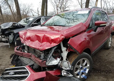 2018 Ford Ecosport Se from USA, damaged, VIN MAJ3P1TE4JC198593